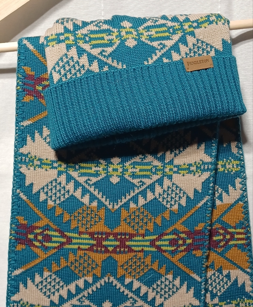 Pendleton Hat and Scarf